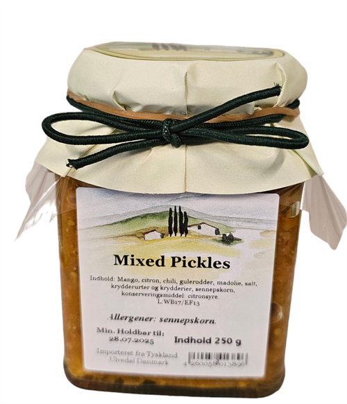 Mixed Pickles *STÆRK* 250g